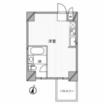 イーストヴィレッジ三宮の間取り