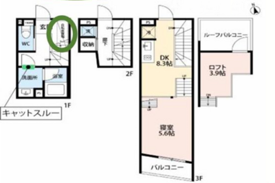 フィールシーアンビーの間取り
