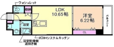 Plumeria Toyonakaの間取り