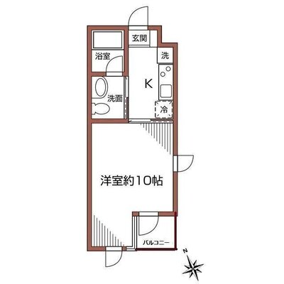 プリムヴェールの間取り