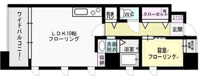 ラフォート平尾の間取り