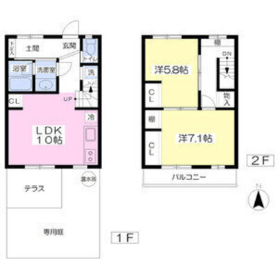 エル・セレーノミノハテラスの間取り