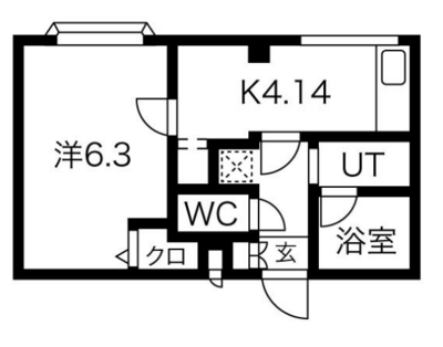 AビルNo.2（エービルナンバーツー）の間取り