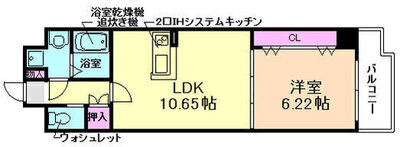 Plumeria Toyonakaの間取り