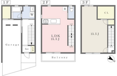 アーベント西高宮の間取り
