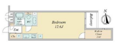 エルスタンザ下北沢の間取り