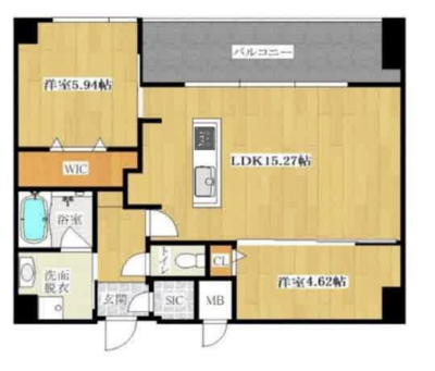 ベルセレーノ大橋の間取り