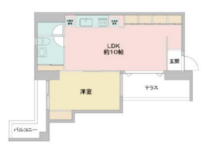 アーバンフラッツ湊町の間取り