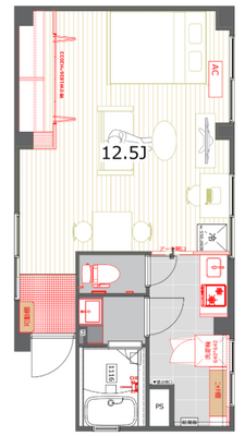 早川ビルの間取り