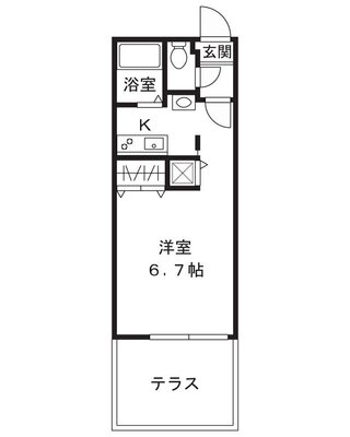 MODULOR三軒茶屋Ⅱの間取り