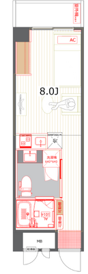 グリーンウッド大蔵【TOMOS】の間取り