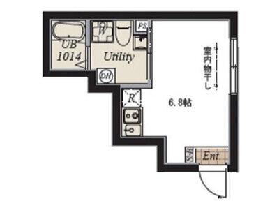 プラチナフォルム荏原中延の間取り