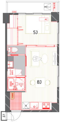 吉川ビル【TOMOS】の間取り