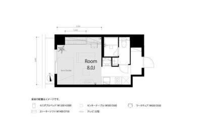 メイツ品川南の間取り