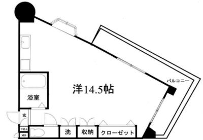 ドリーム六本松の間取り