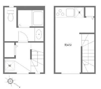 モダンアパートメント文京音羽の間取り
