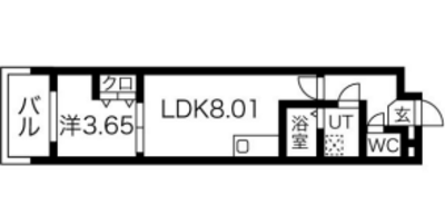 アート天王寺(ART Tennouji)の間取り