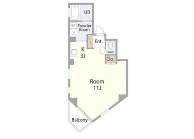 ブラン エ ノワール（Ｂｌａｎｃ　ｅｔ　Ｎｏｉｒ）の間取り