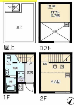 ワイズアネックスの間取り