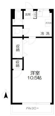 第一田中マンションの間取り