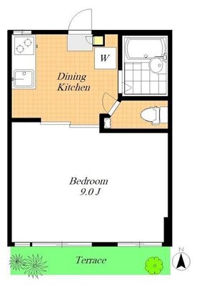 コーポけやきの間取り