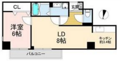 プレザン新神戸の間取り