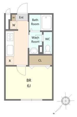 KYモナリエ代沢の間取り