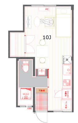 第二八木ビルの間取り
