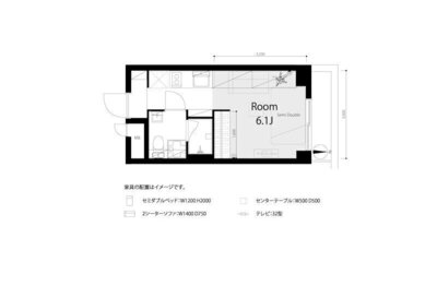 ライオンズマンション代々木第二の間取り