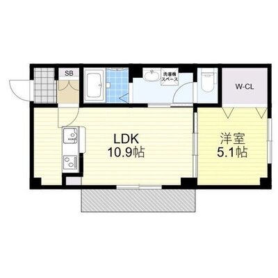 フィユフラッツ中桜塚の間取り
