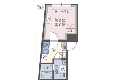 コンポジット荻窪ラシクラスの間取り