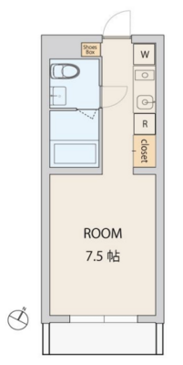 プロスパー上目黒の間取り