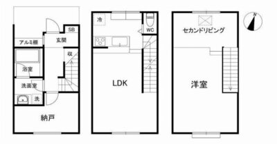 ウィステリア用賀の間取り