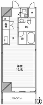 アーデンタワー南堀江の間取り