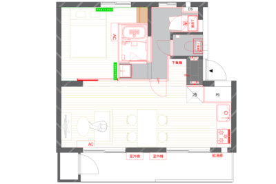 goodroom residence 座間ホシノタニ団地の間取り