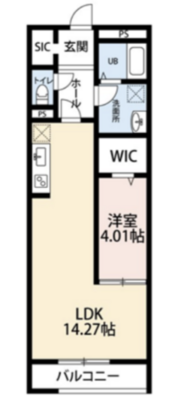 リーブルファイン成城学園前の間取り