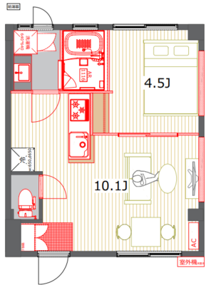 パーク伊藤【TOMOS】の間取り
