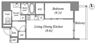 アドバンス上町台シュタットの間取り