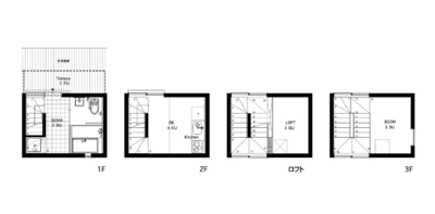 マドテラスドマテラスの間取り