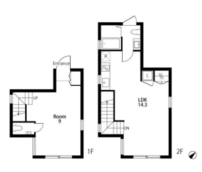 フラットセダムの間取り