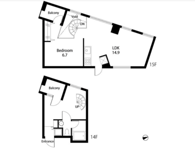 カラムの間取り