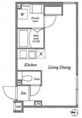 リーガランド下北沢の間取り