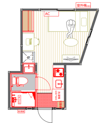 エスポワール上落合の間取り