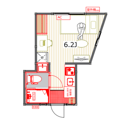 エスポワール上落合の間取り