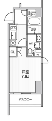 シーズンフラッツ新高円寺 の間取り