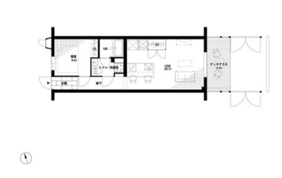 宮前アパートメントの間取り