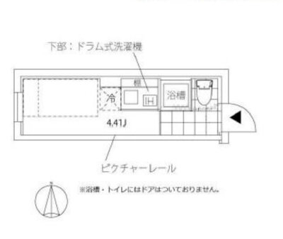 リナシタ門前仲町WESTの間取り