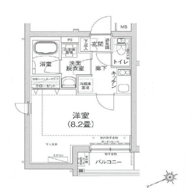 アイルグランデ池袋ノースの間取り