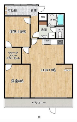 幸三マンションの間取り