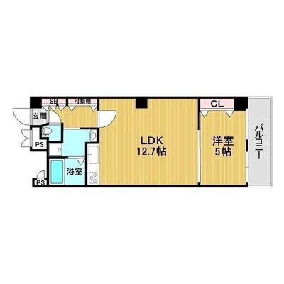 プレステル福島の間取り